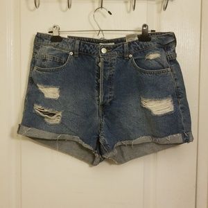 High waisted shorts